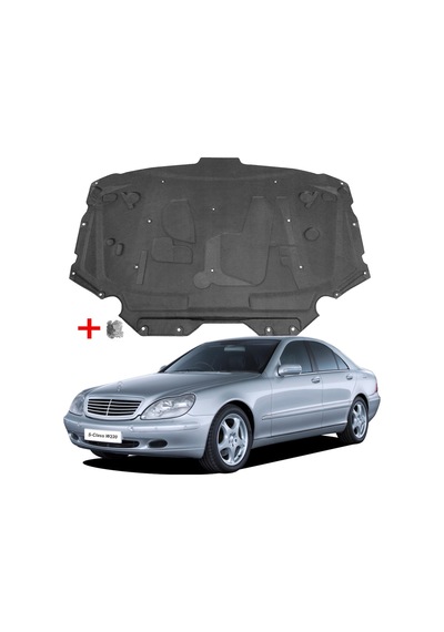 KAPUT SÜNGERİ OLUKLU KLİPSLERİ İLE BİRLİKTE W220