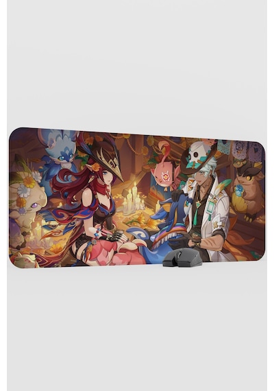 Ifa Genshin Impact Anime Oyuncu V2 - 90x40 Xxl Gaming Mouse Pad Fare Altlığı