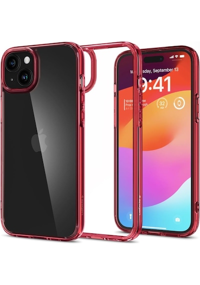 Apple Uyumlu iPhone 15 Plus Kılıf, Spigen Ultra Hybrid