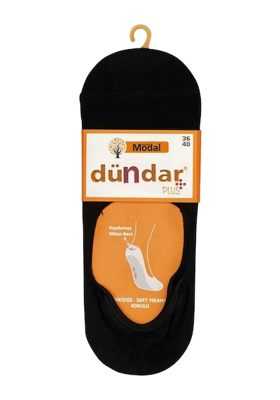 Dündar Çorap Dündar Kadın Modal Babet Çorap 6913 - 12 Adet