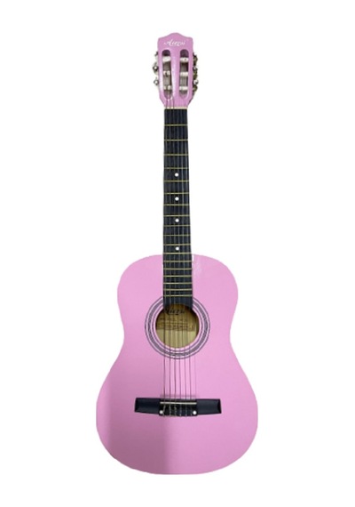 Klasik Gitar 3/4 Boy Pembe Sap Ayarlı Üst Kalite