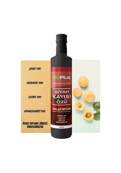 Bio Plus Siyah Kayısı Özü 340 G