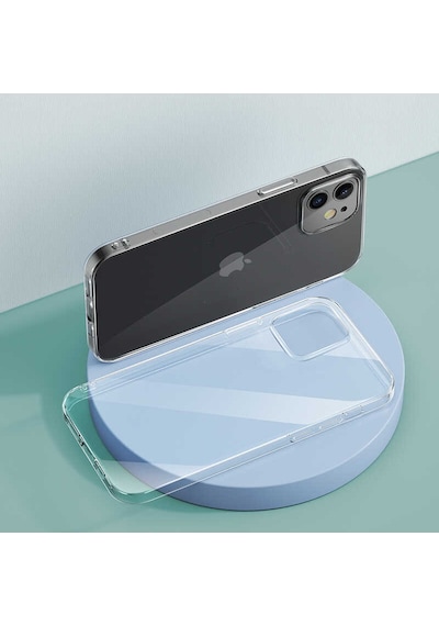 Benks Apple Uyumlu iPhone 12 Mini Kılıf Benks Transparent Kapak ZORE-218675