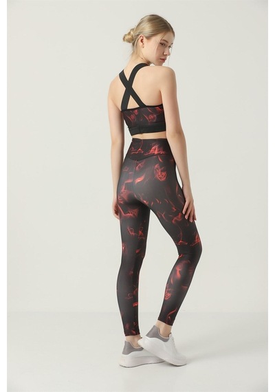 Missmaral Kadın Tayt Yüksek Bel Toparlayıcı Siyah Kırmızı Dijital Baskılı Rahat - Şık Model Slim Fit Siyah Kırmızı - 233040571 Siyah Kırmızı Missmaral Kadın Tayt Yüksek Bel Toparlayıcı Siyah Kırmızı Dijital Baskılı Rahat - Şık Model Slim Fit Siyah Kırmızı - 233040571 Siyah Kırmızı