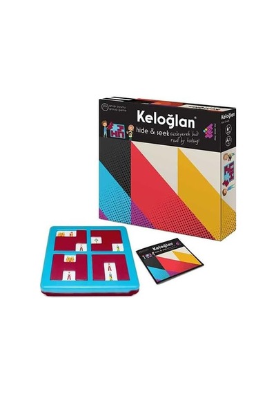 Zet Zeka Keloğlan Hide & Find Oyunu 3+ Yaş 1+ Oyuncu