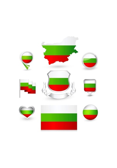 Bulgaristan Sticker Set