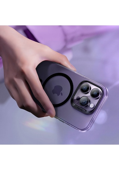 Apple Uyumlu iPhone 14 Pro Kılıf Magsafe Kablosuz Şarj Özellikli Benks Lucid Armor Kapak