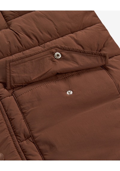 Skechers M Puffer Vest Erkek Kahverengi S2620193-2070