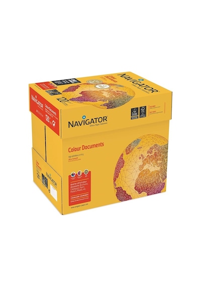 Navigator Fotokopi Kağıdı A4 120 G 8 x Bl Beyaz Color Fotokopi