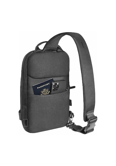 Tomtoc A54a1d1 - T24s1d1 11" Siyah Explorer/navigator Serisi Omuz Çantası Siyah