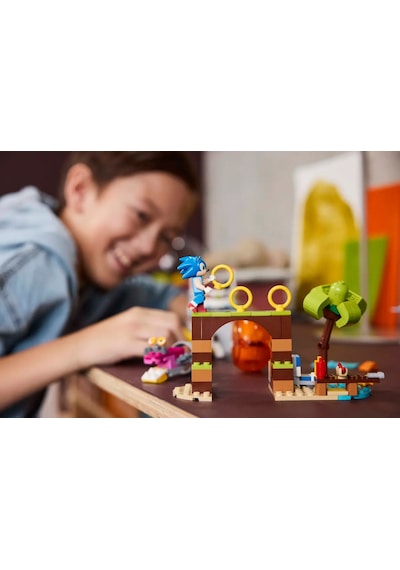 LEGO® Sonic the Hedgehog™ Tails’in Macera Teknesi 76997 – 8 Yaş ve Üzeri Çocuklar İçin Yaratıcı Oyuncak Yapım Seti (393 Parça)