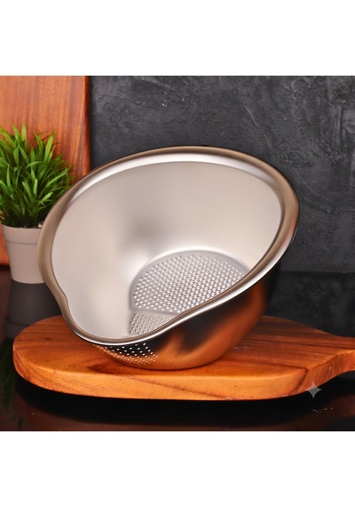 Aryıldız Protools Çok Amaçlı Çelik Süzgeç 27cm Gri