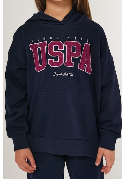 U.S. Polo Assn. Legend Polo Club Lacivert Kız Çocuk Eşofman Takımı Mint