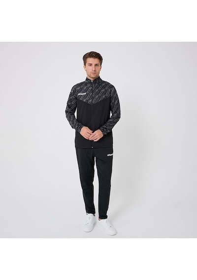 Siyah - Siyah Uhlsport Erkek Futbol Kamp Eşofman Takımı Progressive 1002269 Siyah