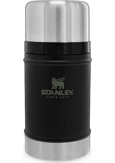 Stanley Klasik Vakumlu 0.70 L Çelik Yemek Termosu Siyah