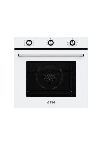 Eminçelik Ve Afm Tech M77 FM7601 - 22 386 WOK - FM3401W Beyaz Cam 3'lü Ankastre Set 22