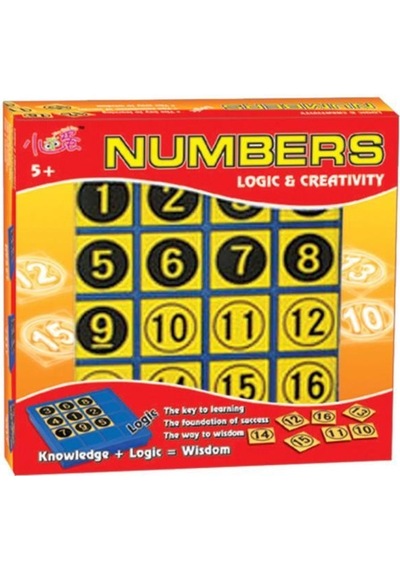 Curious & Genius Numbers Akıl ve Dikkat Oyunu 550533