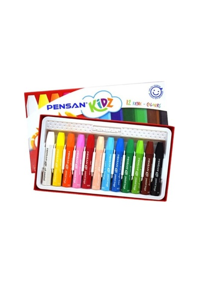 Pastel Boya 12 Li Karton Kutu 1 Adet 12 Renk Pastel Boya 1 Adet 12 Renk