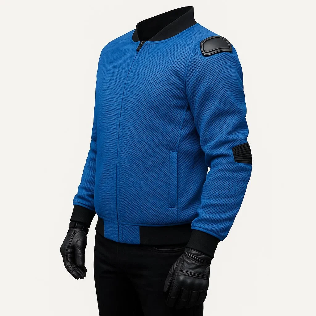 Durt Motosiklet Montu Yazlık Fileli Aırshell V2 Royal Blue . En 17092-4:2020 Ce Sertifikalı.