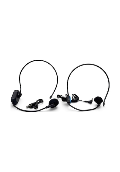 Rose Nova Hp-505kw Taşınabilir Şarjlı Mini Rehber Amfisi Kablolu Ve Kablosuz Headset Mikrofonlu