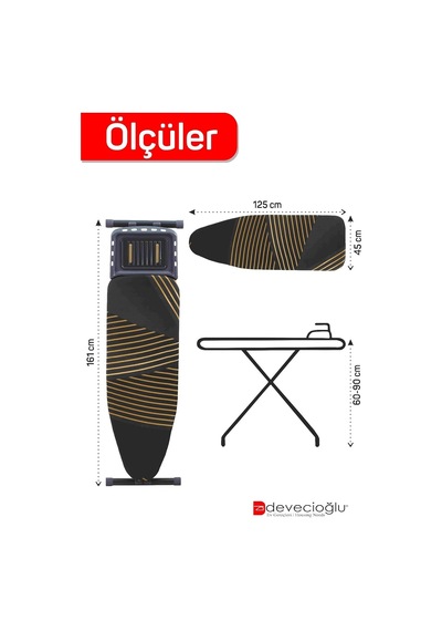 Harbinger Mm142 İnovaboard Yeni Model Ütü Masası Çok Renkli
