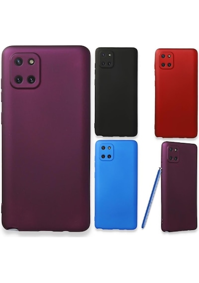 Xiaomi Mi 10 Lite 3D Max. Kamera Korumali Mat Soft Silikon Kilif 174319510 - Kampanya-Renk / Istemiyorum-Kirmizi