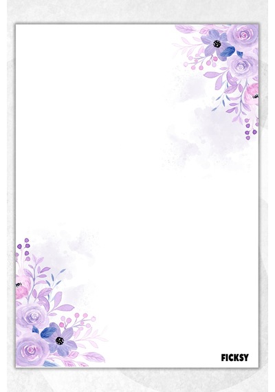 A5 Çiçek Bloknot Çizgisiz Defter - 50 Yaprak - Memopad - Notepad - Not Defteri - Not Kağıdı - 1970 Çok Renkli