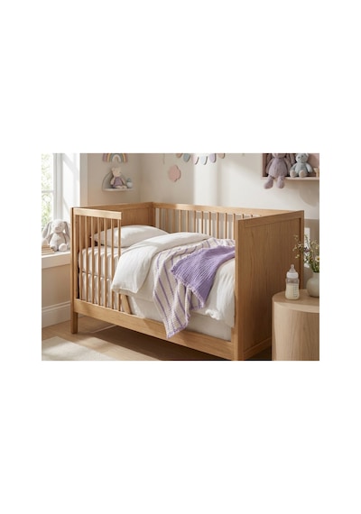 %100 Pamuklu 8 Katlı Multi Müslin Bebek Çocuk Battaniyesi Xl 120x100 Cm Mor - 857854000 Mor