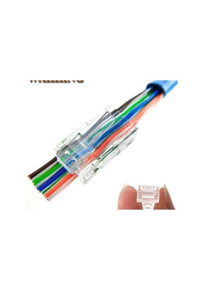 Ez Rj45 Jack. 100 Adet