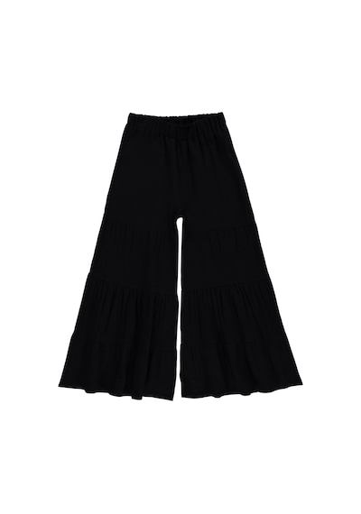 Civil Girls Kat Kat Parçalı 10-13 Yaş Pantolon - Siyah