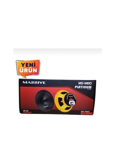 S 20 Cm Midrange Hoparlör Ms-m80 450wat Ciftti 900watt