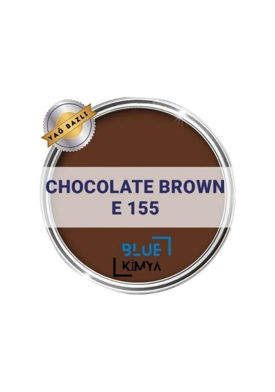 Blue Kimya Lake Chocolate Brown Kahverengi E155 Yağ Bazlı Toz Gıda Boyası 500 G