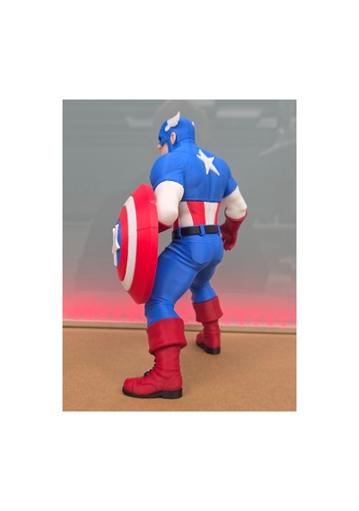Captain America Figürü 20cm-3d Baskı-kolleksiyonluk Biblo
