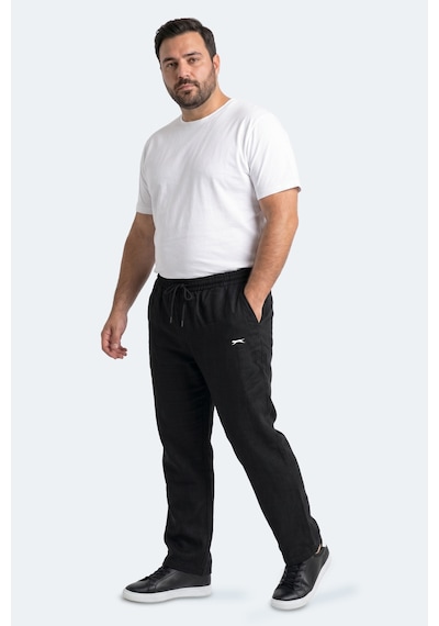 Slazenger Karmela Jmb. Erkek Büyük Beden Siyah Eşofman Altı