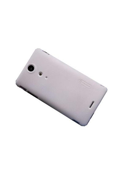 Nillkin Xperia Tx Lt29i İle Uyumlu Sert Kauçuk Kılıf Beyaz