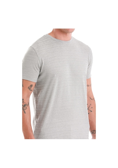 Hatemoğlu Gri Regular Fit Düz Bisiklet Yaka Tişört 35103024c013 007 Gri