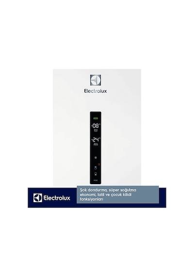 Electrolux LNT7MD58W 588 LT No-Frost Alttan Donduruculu Buzdolabı