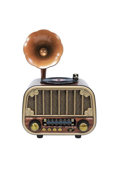 Torima D76 Nostaljik Radyo Bluetooth Hoparlör