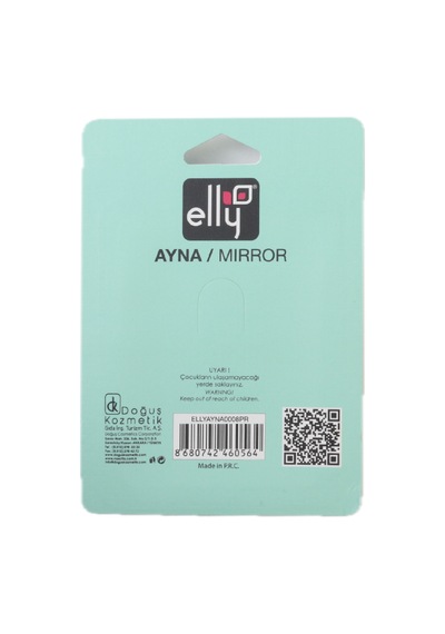 Elly Kelebek Desenli Çanta Tipi Makyaj Aynası Ellyayna0008pr Mor