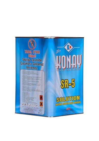 Konay Yapıştırıcıları Ayakkabı / Yapıştırıcı / Solüsyon / Konay Sr-5 / 10 Kg Beyaz