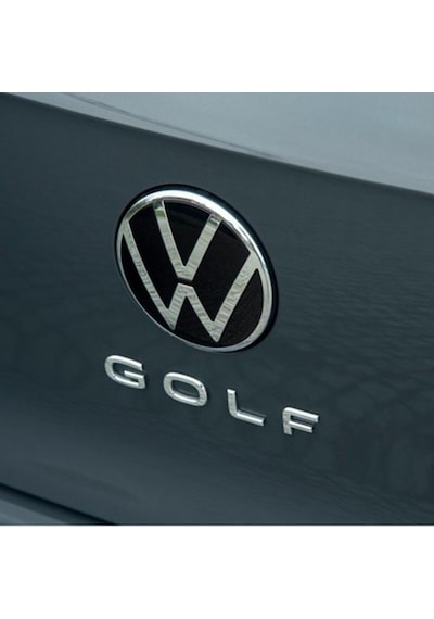Golf Yazısı Bagaj Arması Bagaj Yazısı Gri Siyah