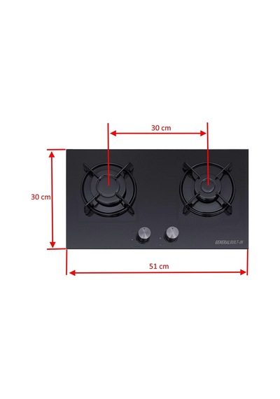 General Built-in GCOSY30-KO Ankastre Ocak
