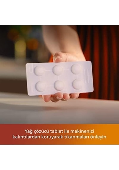 Ca6704/10 Espresso Makinesi Kahve Yağı Çözücü Tablet Siyah