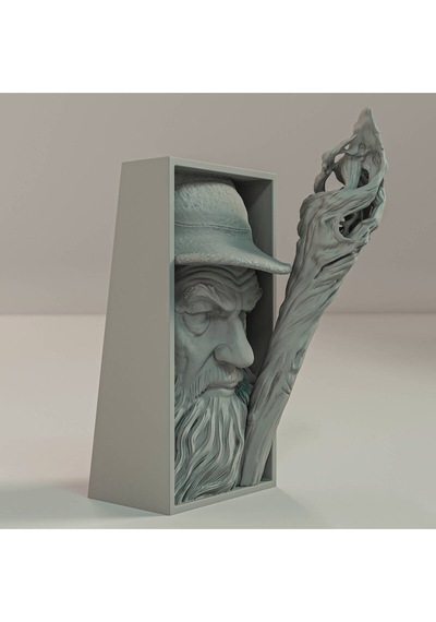 Beyazgandalf Kitap Nook - Özel Tasarım Kitaplık Dekoru Ve Duvar Süsü