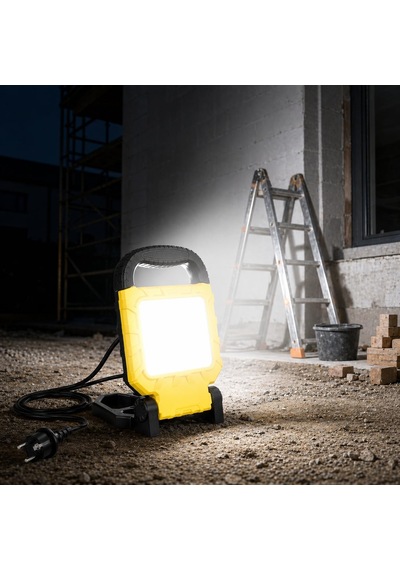45w Seyyar Led Projektör 6400k Beyaz Işık, 4900 Lümen, 360w Eşdeğer, 1.5 M Kablolu, Katlanabilir Taşınabilir Çalışma Lambası 220v