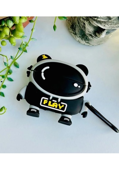Airpods 3. Nesil İle Uyumlu Oyuncaklı Tasarım Kalın Silikon Koruyucu Kılıf - Playastronot
