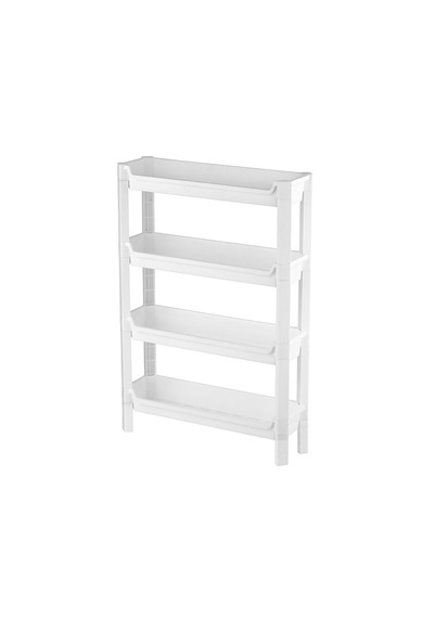 Lunaev Rafty 4 Katlı Sepet Organizer Düzenleyici Raf Ünitesi 465x145x690 Mm 100