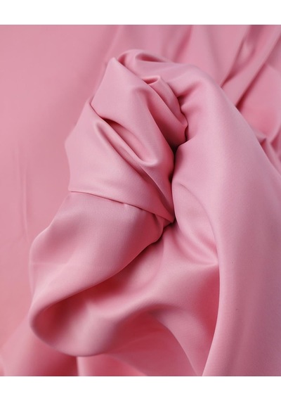 Açık Pembe Renkte Saten Kumaş En: 140cm-10743 Pembe
