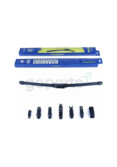Silecek Supurgesı On Q2-f30-nemo - Duster - Fıorıno - Focus - Equus - Xf - Cerato - A - Class - Countryman - Navara - Vıvar Bm 480mm Adet Muz Tipi Universal 8 Aparatlı
