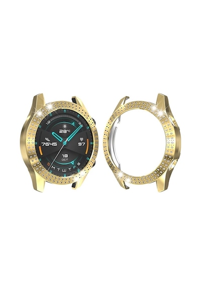 Ally Huawei Gt2 46mm Diamond Taş İşlemeli Bumper Kılıf- 5775